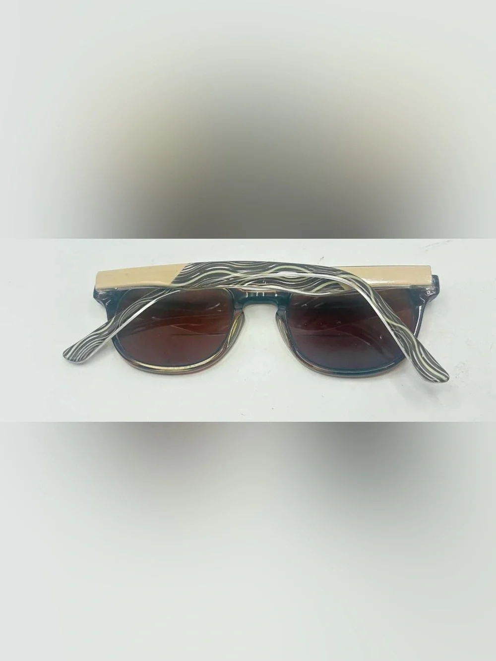 Zenni Brown Oval Sunglasses Frames Only
